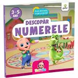 Descopar numerele 3-5 ani, editura Gama