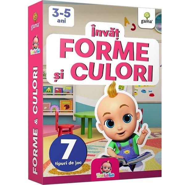 Invat forme si culori 3-5 ani, editura Gama