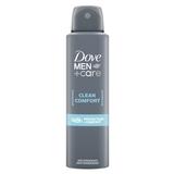 Deodorant Spray pentru Barbati - Dove Men +Care Clean Comfort 48h Protection+Comfort, 200 ml