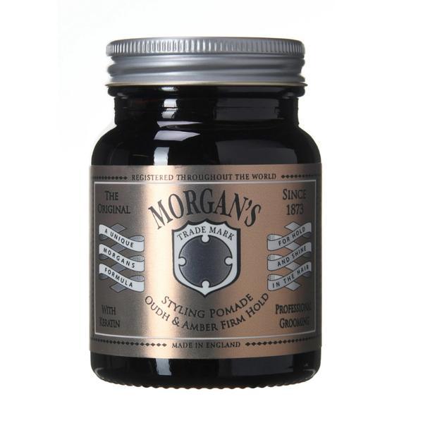 Pomada pentru par Morgan's Pomade Oudh & Amber Firm Hold Pomade, 100 g