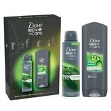 Set Cadou Dove Men +Care Refresh Collection - Gel de Dus Refreshing Extra Fresh Body, Face & Hair Wash, 250 ml + Deodorant Spray Advanced 72h Protection Extra Fresh, 150 ml