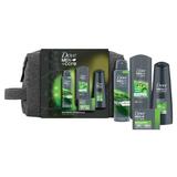 Set Cadou Dove Men +Care Refresh Collection Washbag Essentials - Gel de Dus Refreshing, 250 ml + Sapun Crema Extra Fresh, 90 g + Sampon Fortifying, 250 ml + Deodorant Spray Extra Fresh, 150 ml