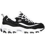 Pantofi sport femei Skechers D'Lites Biggest Fan 11930-BKW, 39.5, Negru