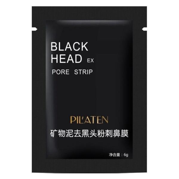 Masca Exfolianta Neagra pentru Fata - Pilaten Black Head Pore Strip, 6 g