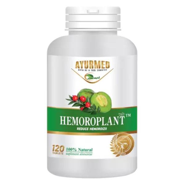 Hemoroplant Ayurmed, 120 tablete