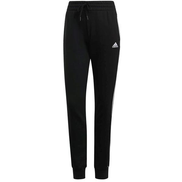 Pantaloni femei adidas Wms French Terry Logo Pants 3 Stripes GM8733, XS/S, Negru