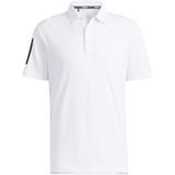 Tricou barbati adidas Polo Shirt 3-Stripe Basic Polo Shirt FJ9836, S, Alb