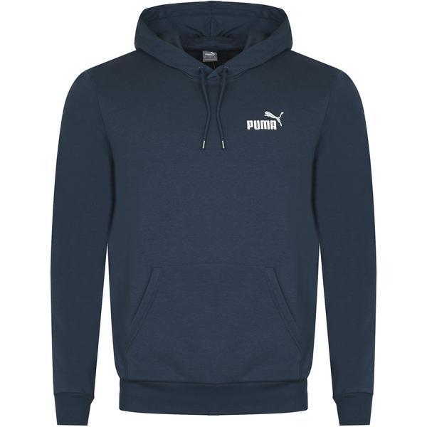 Hanorac barbati Puma Men Ess Small Logo Hoody 67963116, XL, Albastru