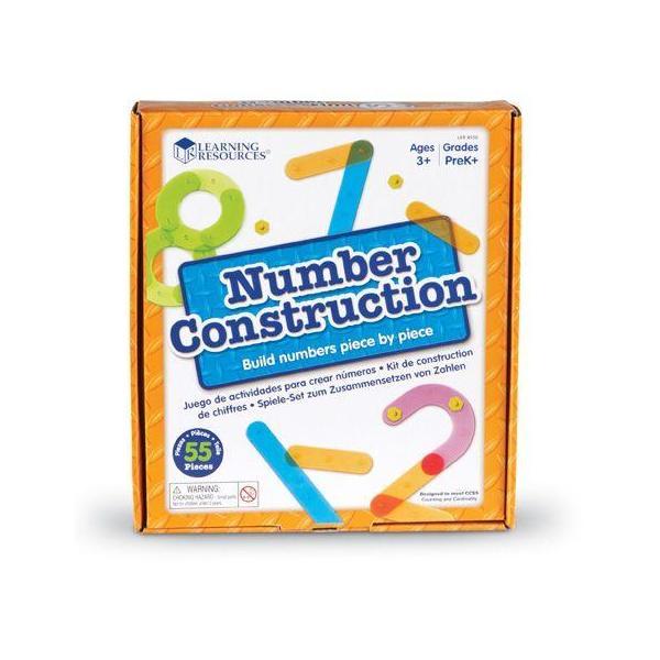 Construieste numere - Set constructie - Learning Resources