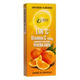 SHORT LIFE - Vitamina C 100 mg cu Aroma de Portocale pentru Copii Adya Green Pharma, 30 comprimate masticabile