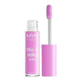 Luciu de buze, NYX Professional Makeup, This Is Milky Lip Gloss, Lilac Splash, 4 ml