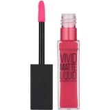 Ruj lichid mat, Maybelline New York, Color Sensational Vivid Matte Liquid, 40 Berry Boost, 8 ml