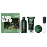 Set Produse Profesionale de par Tea Tree Special Mane Tamer Paul Mitchell (sampon 300 ml, tratament 150 ml, crema 85g, perie voiaj)