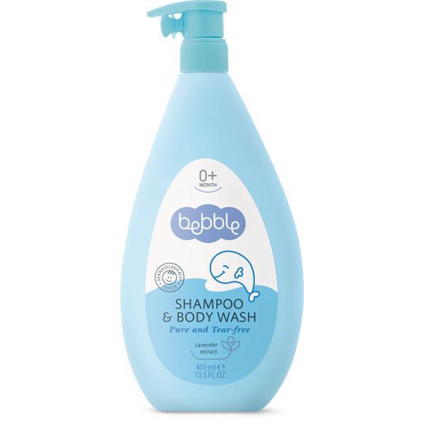 SHORT LIFE - Sampon si Gel pentru Baita 2 in 1 - Bebble Shampoo & Body Wash, 400 ml