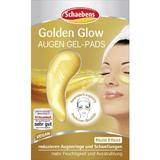 Masca cu gel pentru ochi Schaebens Golden Glow, cu efect multiplu, Vegan, 2 Pernite