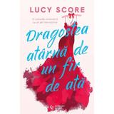 Dragostea atarna de un fir de ata - Lucy Score, editura Midnight Books