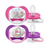 Set de 2 suzete Ultra Air Mix2 6-18 luni, Philips Avent