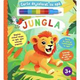 Jungla. Carte de colorat cu apa, editura Flamingo