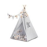 Cort de joaca pentru copii, Toys by Caretero, Tipi Tent Gri