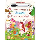 Unicorni. Scrie si sterge, editura Flamingo