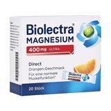 Magneziu cu Aroma de Portocala - Biolectra Magnesium Direct 400 mg, 20 plicuri