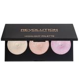 Paleta iluminatoare Makeup Revolution Highlighter Palette Highlight, 15 g