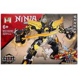 Set de constructie MG Ninjago 4 in 1, Robot Razboinic, 323 piese tip lego