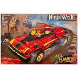 Set de constructie Ninja World - Masina de lupta a razboinicilor Ninjago, 796 piese