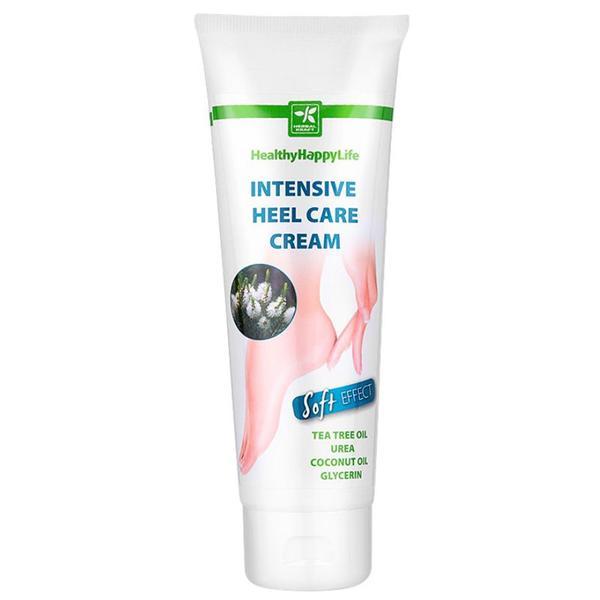 SHORT LIFE - Crema pentru Ingrijirea Intensiva a Calcaielor Crapate cu Ulei din Ceai Verde si Uree - Healthy Happy Life Intensive Heel Care Cream, 100 ml