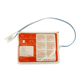 Electrozi pentru defibrilator Prima, adulti, aluminiu, spuma 1mm, 105 x 155mm, 2 buc