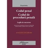 Codul penal. Codul de procedura penala. Legile de executare Act.8 ianuarie 2025, editura Hamangiu