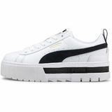 Pantofi sport femei Puma Mayze Lth 38198301, 38, Alb