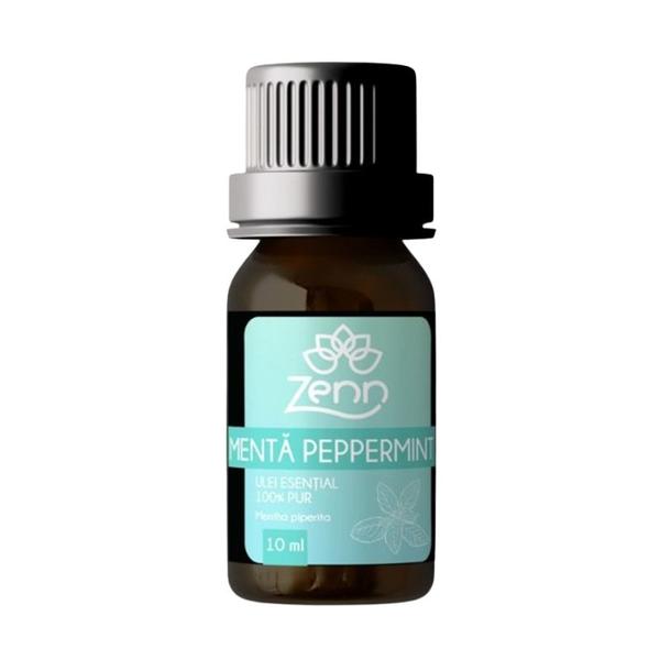 Ulei Esential 100% Pur de Menta Peppermint - Zenn, 10 ml