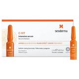 Serum cu 12% vitamina C pura Sesderma C-Vit, 10 fiole x 1.5 ml