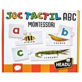 Montessori. Joc tactil ABC Romana