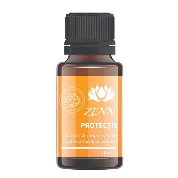 Amestec de Uleiuri Esentiale Impotriva Microbilor - Zenn Protectie, 10 ml