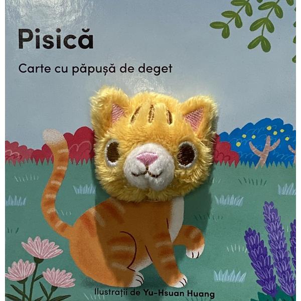 Carte cu papusa de deget: Pisica - Yu-Hsuan Huang, editura Cartego