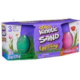 Kinetic Sand. Pachet 3 oua cu surpriza