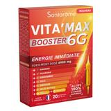 Supliment Alimentar pentru Energie - Santarome Bio Vita'Max Booster 6G, 20 fiole