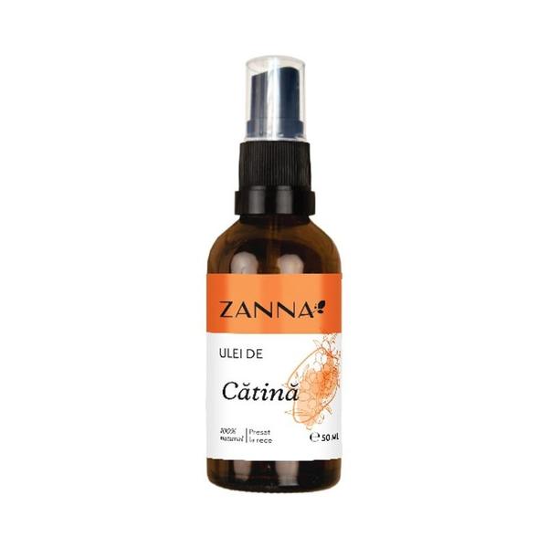 Ulei de Catina Presat la Rece 100% Natural Zanna, 50 ml