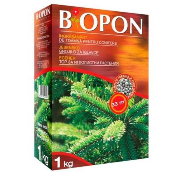 Ingrasamant de toamna pentru conifere Biopon, 1 kg