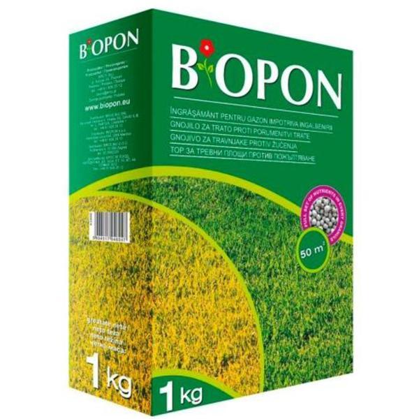 Ingrasamant pentru gazon anti-ingalbenire Bioponm, 1 kg