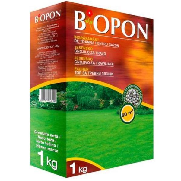 Ingrasamant de toamna pentru gazon Biopon, 1 kg