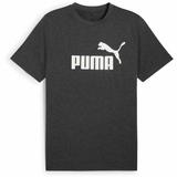 Tricou barbati Puma Ess No. 1 Logo Heather Tee 68255007, L, Negru