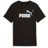 Tricou copii Puma Ess 2 Color No.1 Logo Tee B 68577801, 128, Negru