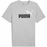 Tricou barbati Puma Ess 2 Color No. 1 Logo Tee 68470804, L, Gri