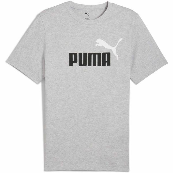 Tricou barbati Puma Ess 2 Color No. 1 Logo Tee 68470804, XXL, Gri