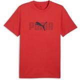 Tricou barbati Puma Ess Logo Lab Tee 68466715, XXL, Rosu