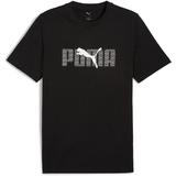 Tricou barbati Puma Ess Logo Lab Tee 68466701, XL, Negru