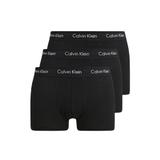 Set de boxeri cu talie joasa Calvin Klein, 3 perechi, Negru, XL